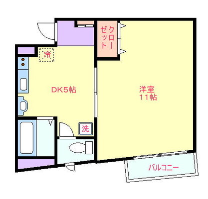 東京都板橋区西台２丁目 賃貸マンション 1DK