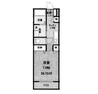 東京都板橋区成増２丁目 賃貸マンション 1K