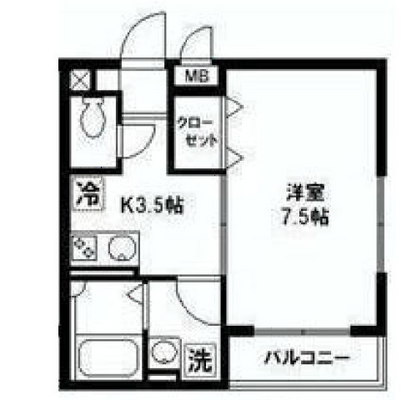 板橋区賃貸マンション・1K