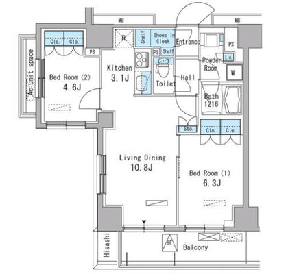 板橋区 マンション 2LDK