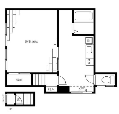 板橋区 アパート 1DK