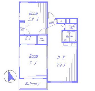 東京都板橋区板橋３丁目 賃貸マンション 2DK