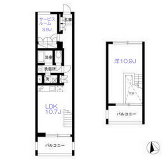 東京都板橋区桜川２丁目 賃貸マンション 1SLDK