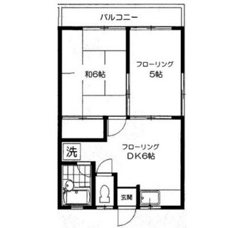 東京都板橋区若木１丁目 賃貸アパート 2DK