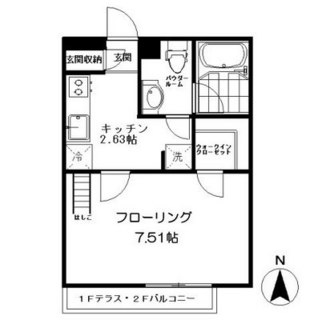 東京都板橋区高島平１丁目 賃貸アパート 1K