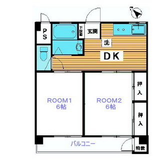 東京都板橋区小豆沢１丁目 賃貸マンション 2DK