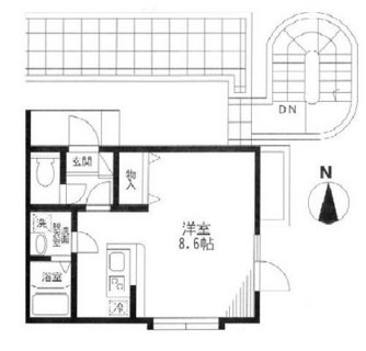 東京都板橋区幸町 賃貸マンション 1R