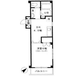 東京都板橋区東山町 賃貸マンション 1DK