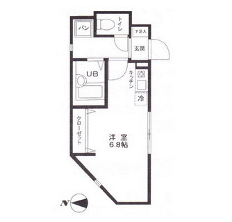 東京都板橋区若木１丁目 賃貸アパート 1R