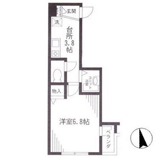 東京都板橋区大谷口１丁目 賃貸マンション 1K