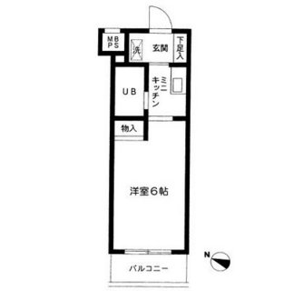 東京都板橋区前野町６丁目 賃貸マンション 1K