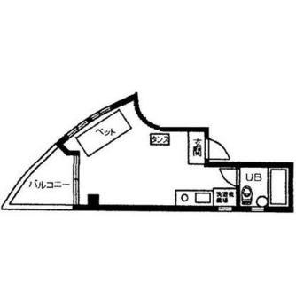 東京都板橋区大山金井町 賃貸マンション 1R