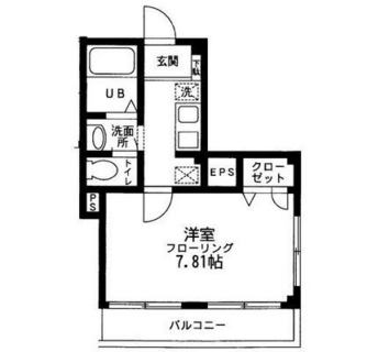 東京都板橋区熊野町 賃貸マンション 1K