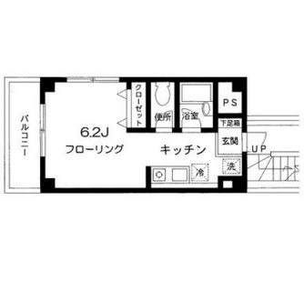 東京都板橋区常盤台３丁目 賃貸マンション 1K