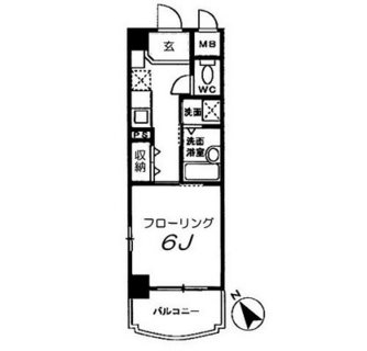 東京都板橋区弥生町 賃貸マンション 1K