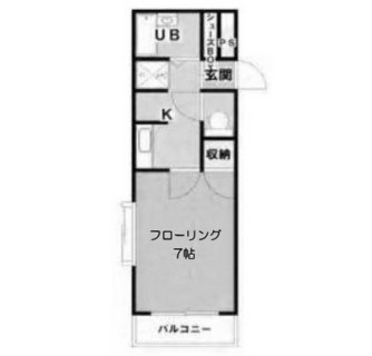 東京都板橋区成増３丁目 賃貸マンション 1K