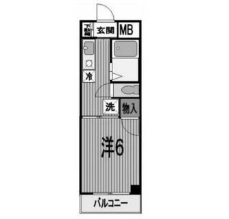 東京都板橋区栄町 賃貸マンション 1K