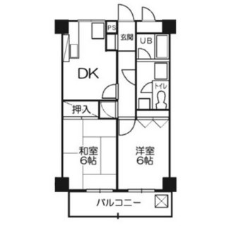東京都板橋区桜川３丁目 賃貸マンション 2DK
