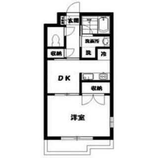 東京都板橋区東新町２丁目 賃貸マンション 1DK