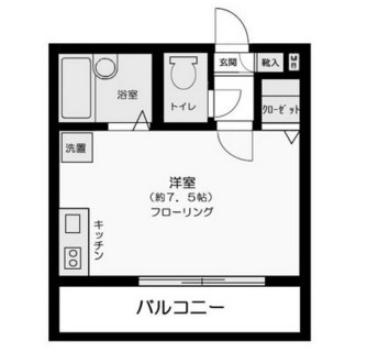 東京都板橋区舟渡２丁目 賃貸マンション 1R