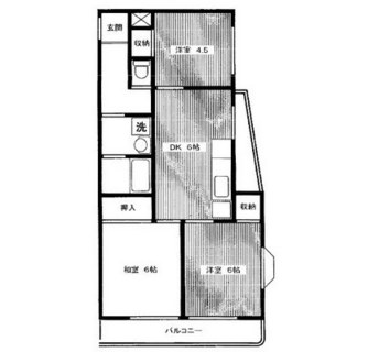 東京都板橋区赤塚４丁目 賃貸マンション 3DK