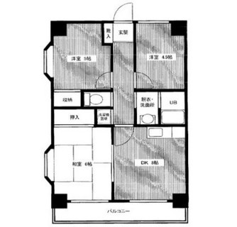 東京都板橋区赤塚４丁目 賃貸マンション 3DK