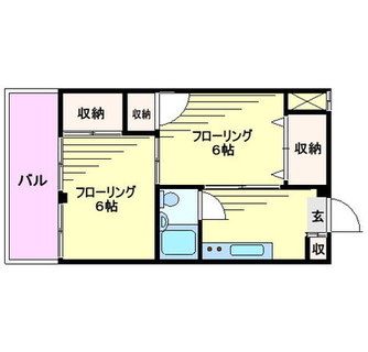 東京都板橋区板橋４丁目 賃貸マンション 2K