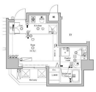 東京都板橋区宮本町 賃貸マンション 1K