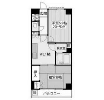 東京都板橋区赤塚６丁目 賃貸マンション 2K