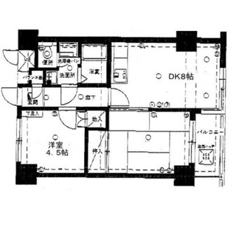 東京都板橋区中丸町 賃貸マンション 2DK