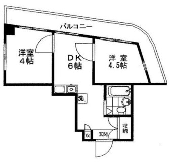 東京都板橋区南町 賃貸マンション 2DK