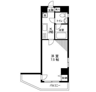 東京都板橋区熊野町 賃貸マンション 1K