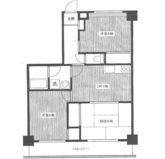 東京都板橋区赤塚４丁目 賃貸マンション 3DK
