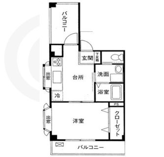 東京都板橋区徳丸３丁目 賃貸マンション 1DK