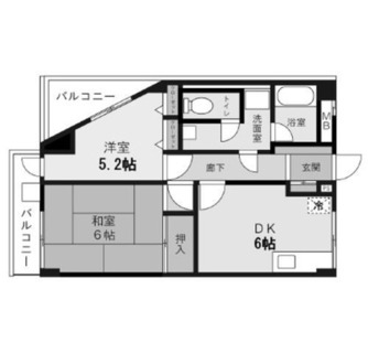 東京都板橋区桜川３丁目 賃貸マンション 2DK