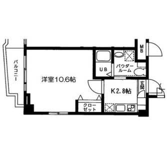 東京都板橋区清水町 賃貸マンション 1K