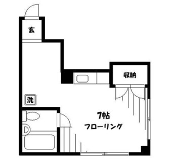 東京都板橋区板橋３丁目 賃貸マンション 1R