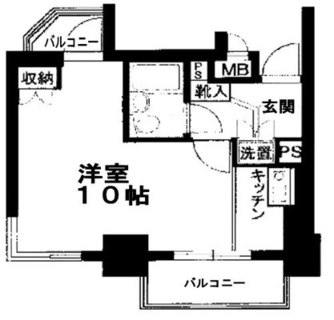 東京都板橋区幸町 賃貸マンション 1R