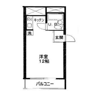 東京都板橋区板橋２丁目 賃貸マンション 1R