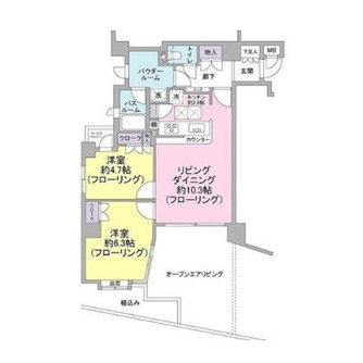東京都板橋区小茂根１丁目 賃貸マンション 2LDK