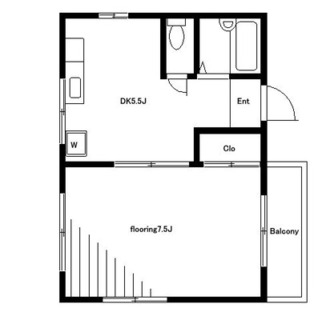 東京都板橋区赤塚新町３丁目 賃貸マンション 1DK