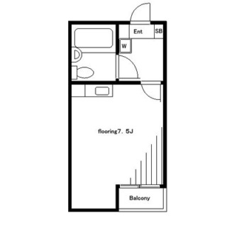 東京都板橋区東新町２丁目 賃貸マンション 1R