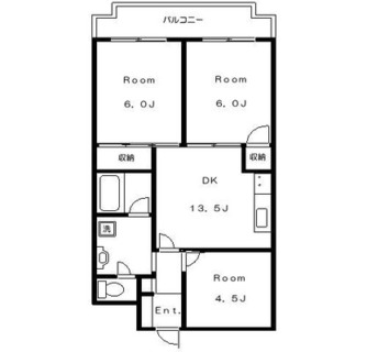 東京都板橋区成増５丁目 賃貸マンション 3DK