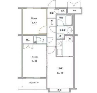 東京都板橋区前野町２丁目 賃貸マンション 2LDK