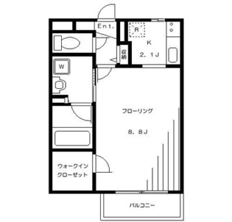 東京都板橋区高島平１丁目 賃貸アパート 1K