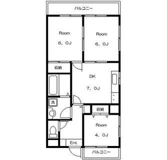 東京都板橋区高島平８丁目 賃貸マンション 3DK