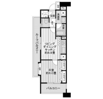 東京都板橋区赤塚新町３丁目 賃貸マンション 1LDK