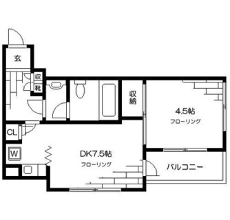 東京都板橋区常盤台１丁目 賃貸マンション 1DK