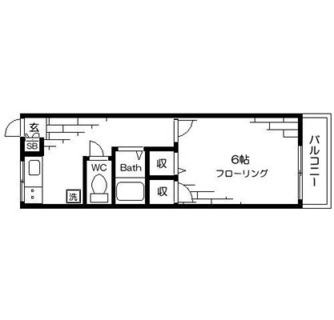 東京都板橋区前野町６丁目 賃貸マンション 1K