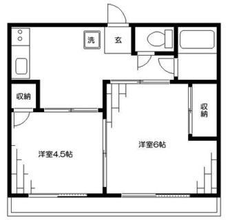 東京都板橋区板橋４丁目 賃貸マンション 2DK